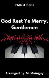 God Rest Ye Merry, Gentlemen piano sheet music cover
